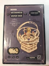 3d Puzzle Music Box Starry Night Solar System by ROKR