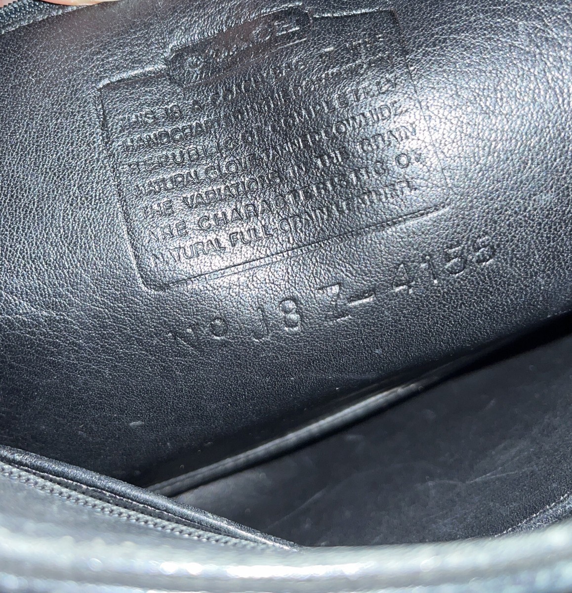 Vintage Coach* Black Soho Zip XL Leather Tote Bag Purse Style