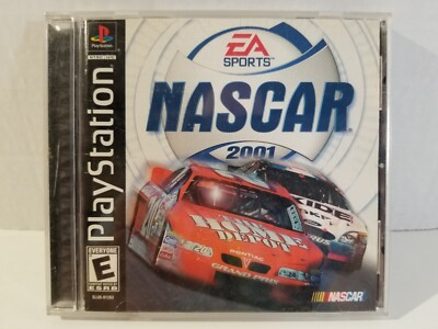 NASCAR 2001 PlayStation PS1 Complete Tested PSX Racing Jeff Gordon EA