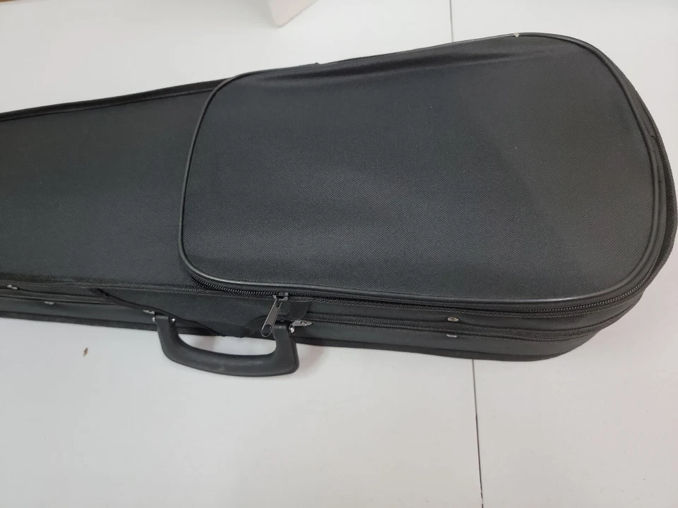 Estuche Mandolina 3/4 Estilo A Patrón Microgroove Forro Negro Verde Foto 2 de 4