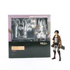 Figura Attack on Titan Levi Shingeki no Kyojin #213 con accesorio juguetes de PVC de 5"