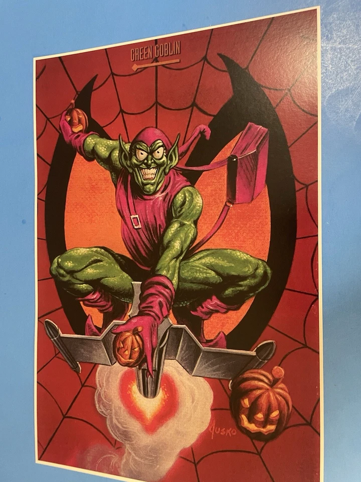 PÓSTER PIN UP DUENDE VERDE MARVEL COMICS NUEVO JOE JUSKO. Foto 3 de 3