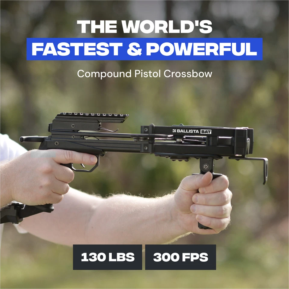 BALLISTA Bundle: BAT Compound Self-Cocking w/One Hand Crossbow w/ Red Dot Sight - Image 3 of 4