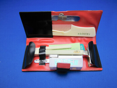 FEATHER VTG SINGLE II INJECTOR TYPE RAZOR 1970's Made In Japan MINT ...
