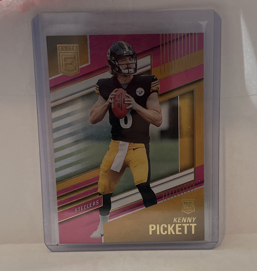2022 Donruss Elite Kenny Pickett Pink No. 101