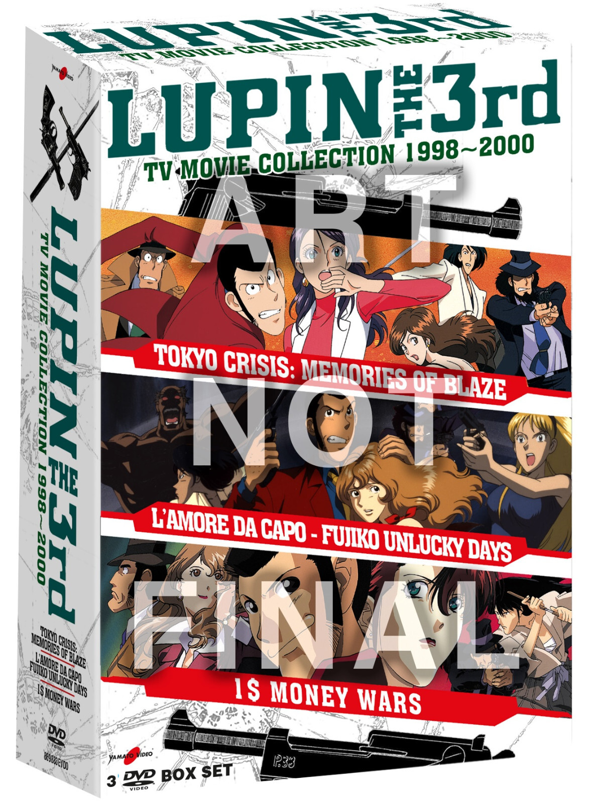Lupin III - Tv Movie Collection 1998-2000 (3 DVD)