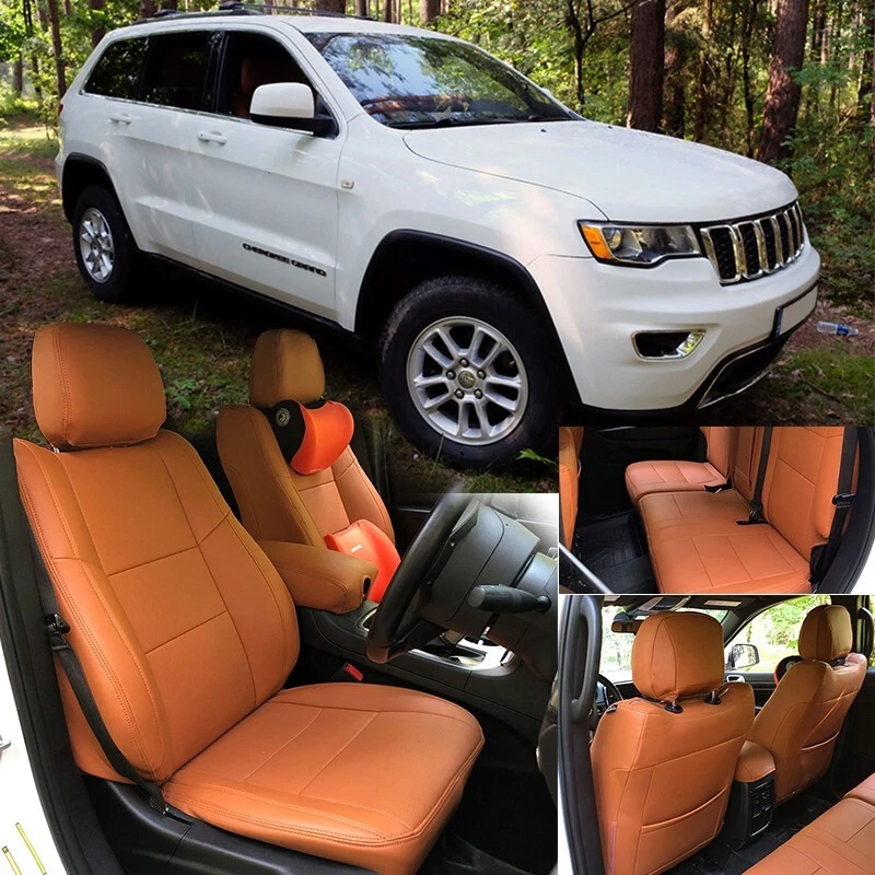 PARA JEEP GLADIATOR MOTOPTES 2020-2025 FUNDAS DE ASIENTO DE COCHE PERSONALIZADAS CUERO IMPERMEABLE Foto 4 de 4