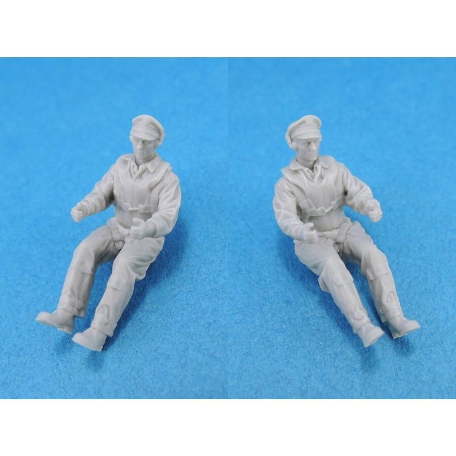 1/48 Legend Production WW2 US Bomber Pilot & Copilot Set #LF4810