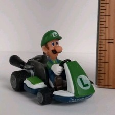 TOMY MARIO KART PULL BACK RACER SINGLE LOOSE LUIGI 2023