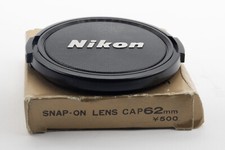 Nikon Nikkor 62mm Snap On Lens Cap MIB