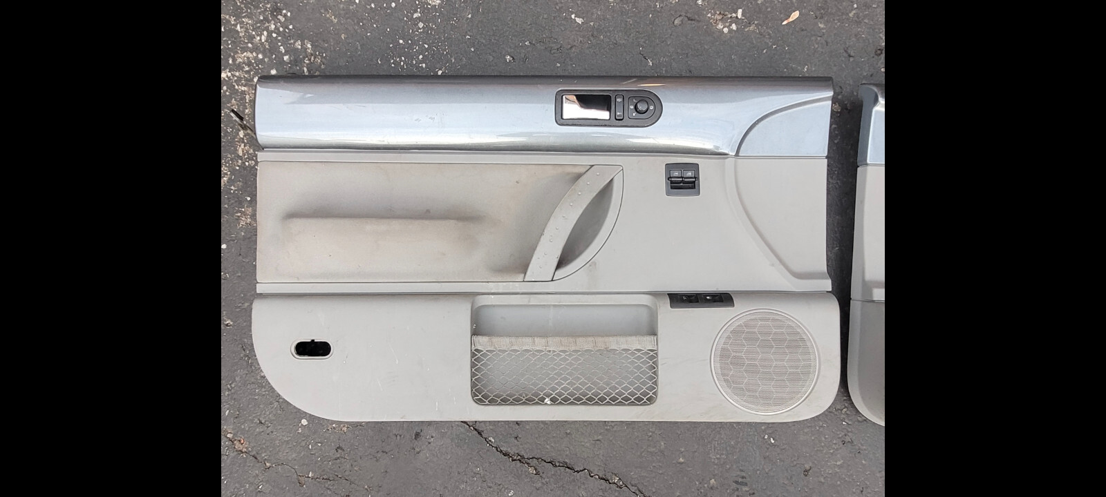 Volkswagen Beetle Door Panel SET 1998 to 2010 OEM Grey / gray HARDTOP