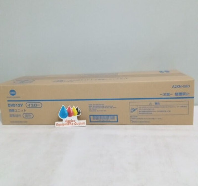 Konica Minolta A2XN-08D DV-512Y Yellow Developer Unit