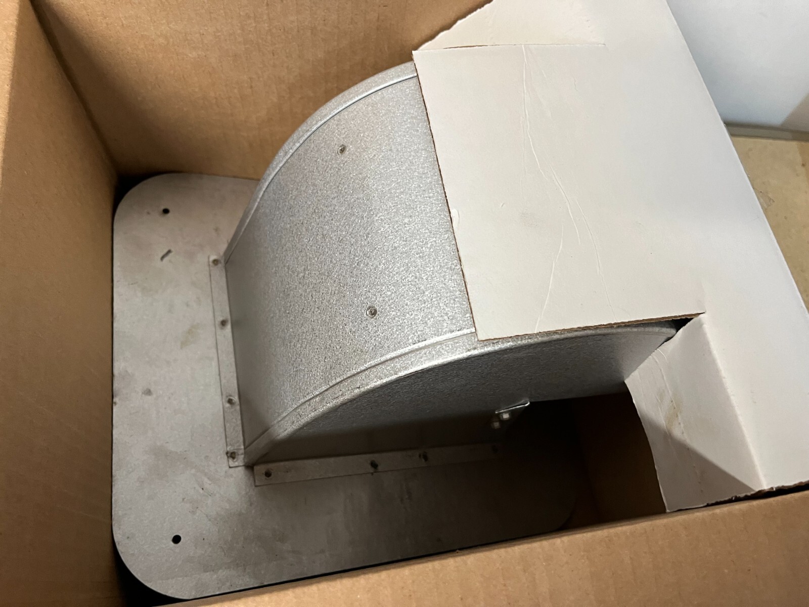 InOvate DryerJack DJK486 5 in. Roof Vent Galvalume High Profile OPEN BOX eBay