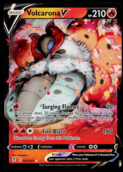 Volcarona V 021/203 Evolving Skies Ultra Rare