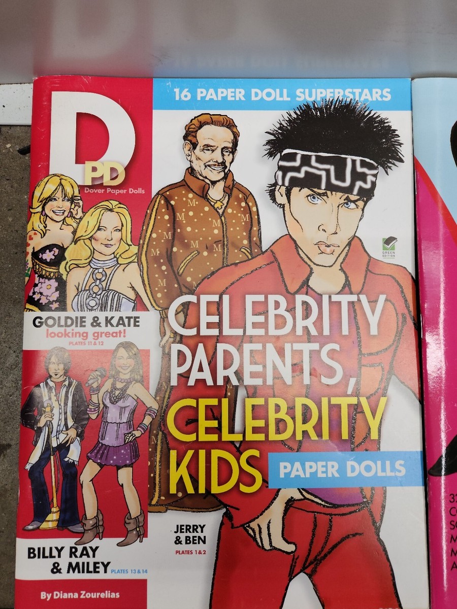 Uncut Paper Dolls Tom Tierney Assorted Paper Dolls Books Lot Of 11