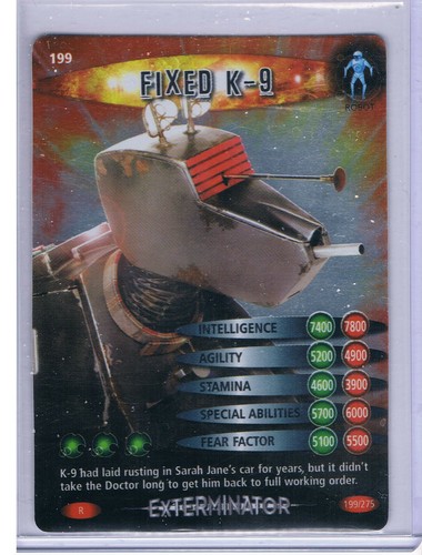 DOCTOR WHO BATTLE IN TIME - EXTERMINATOR - RARE CARDS(YOU CHOOSE)- B - FREE P&P - Picture 3 of 15