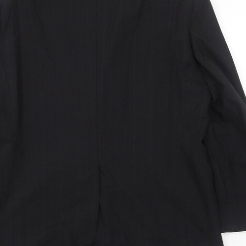 NEXT Mens Black Polyester Blend Blazer Size 40 Reg - Picture 4 of 10