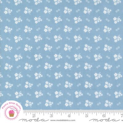 Moda 30's PLAYTIME 33755 20 Blue Floral LINZEE MCCRAY Quilt Fabric