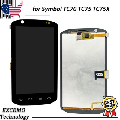 LCD Screen with Touch Digitizer for Symbol TC70 TC75 TC75X (Android Version) USA
