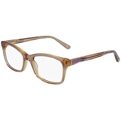 NEW MARCHON M-5007 210 Crystal Brown Eyeglasses 51mm with Case