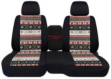 Aztec Boho Truck Car Seat Covers Fits 04-12ford Ranger 60-40 Seatconsole Cover Aztec Boho Truck Car Seat Covers Fits 04-12ford Ranger 60-40 Seatconsole Cover