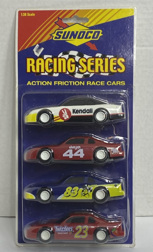 Sunoco Racing Series Action Friction Race Cars 4-Pack 1:38 NOS