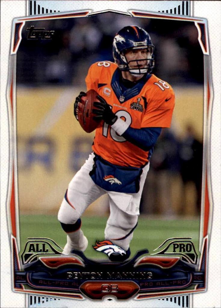 2014 Topps #33A Peyton Manning Denver Broncos