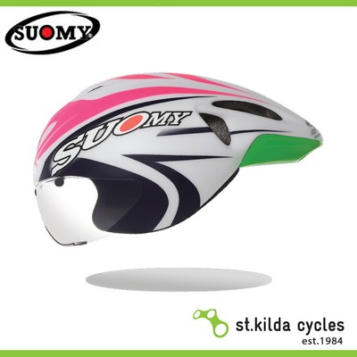 Suomy GT-R CHRONO Special Edition Pink TT Helmet Certified CE 