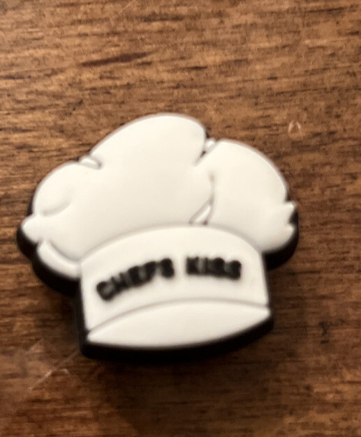 Crocs Charms Jibbitz Chefs Kiss Hat Authentic
