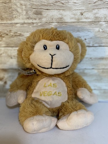 Fiesta Stuffed Las Vegas Monkey 12" Plush Animal Toy Souvenir - Picture 10 of 10