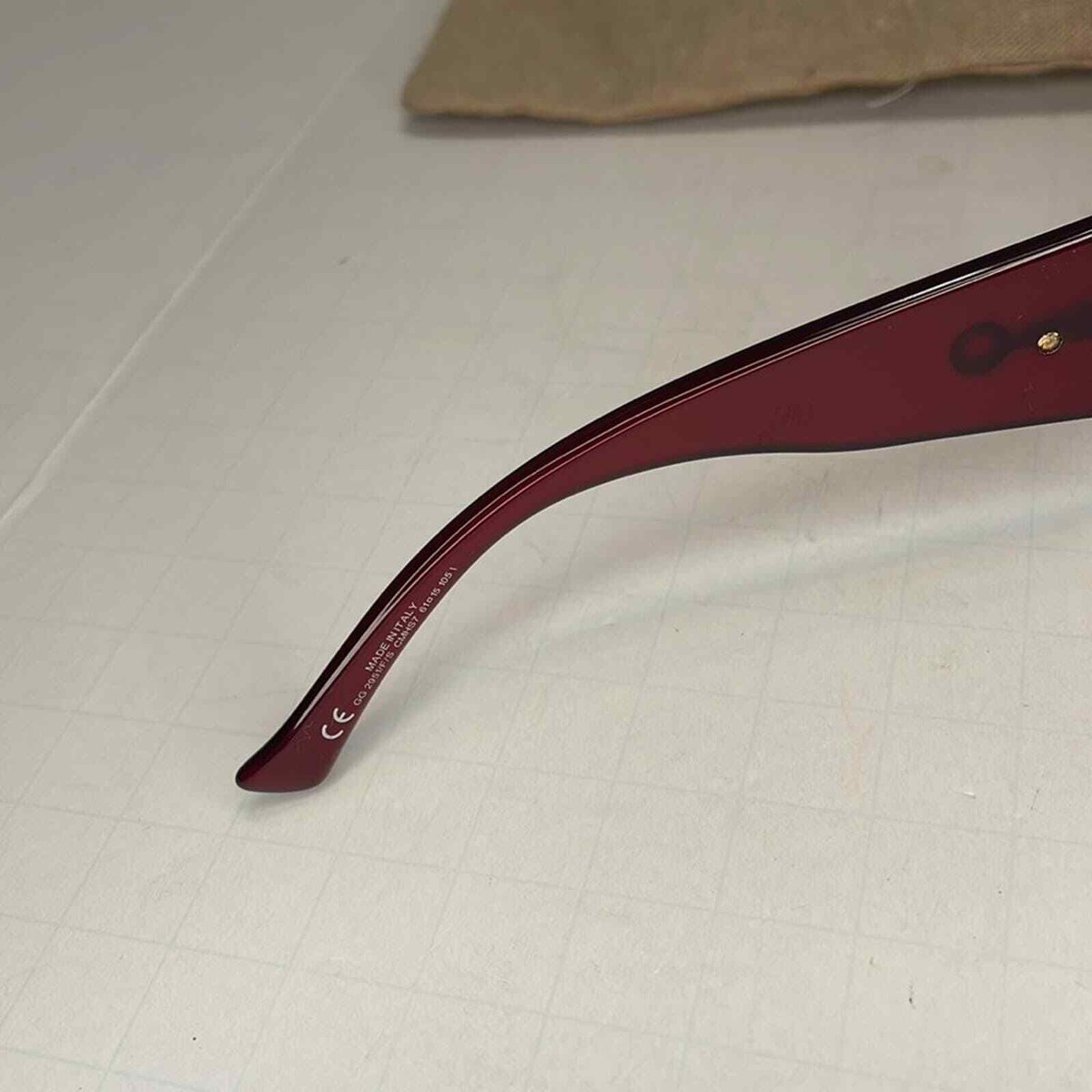 Authentic GUCCI Horsebit red brown sunglasses with bag lense  display picture 2