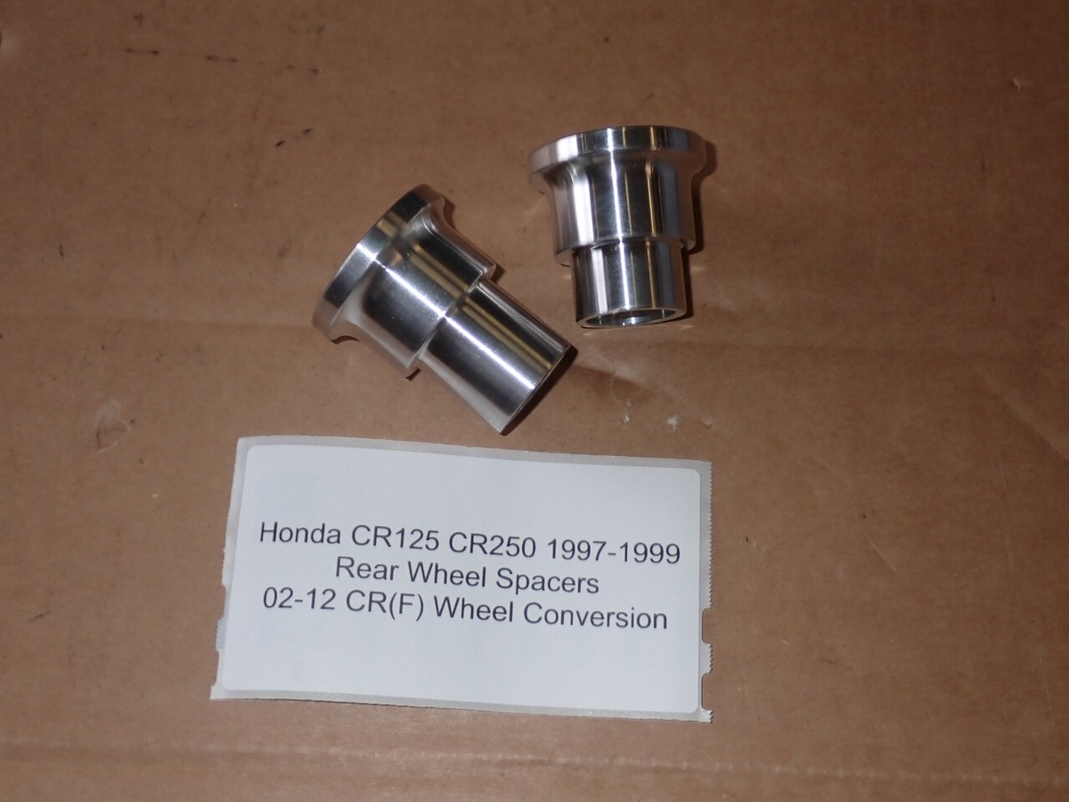 Honda CR125 CR250 1997-1999 Rear Wheel Spacers For 02-12 CR(F
