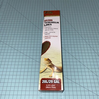ZILLA TERRARIUM LINER BRN 12x30in