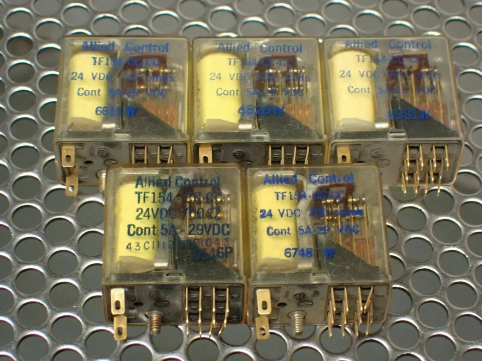 Allied Controls (5) TF154-CC-CC 24VDC (4) T154-CC-CC 24VDC (1) TS154-CC-CC Relay - Image 4 of 4