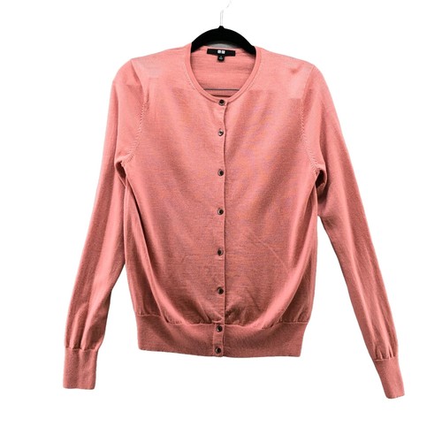 Uniqlo Lightweight Pink Cardigan Womens 