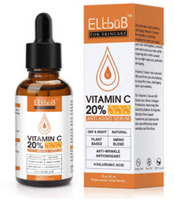 Premium 20 Vitamin C Serum For Face with Hyaluronic Acid, Retinol Amino Acids