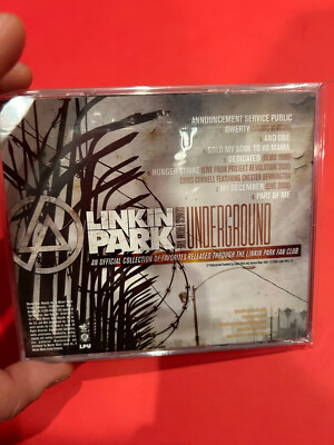 Linkin Park ‎Songs From The Underground JAPAN EDITION RELEASE CD