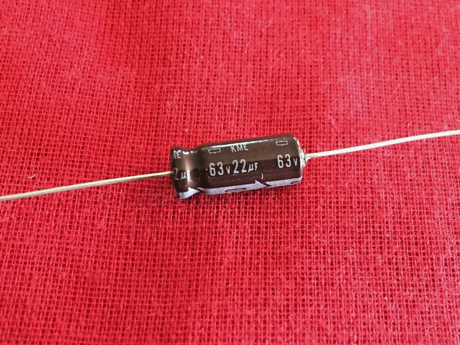 100pc 22UF 63V NIPPON KME CAPACITOR ALUMINUM ELECTROLYTIC AXIAL eBay