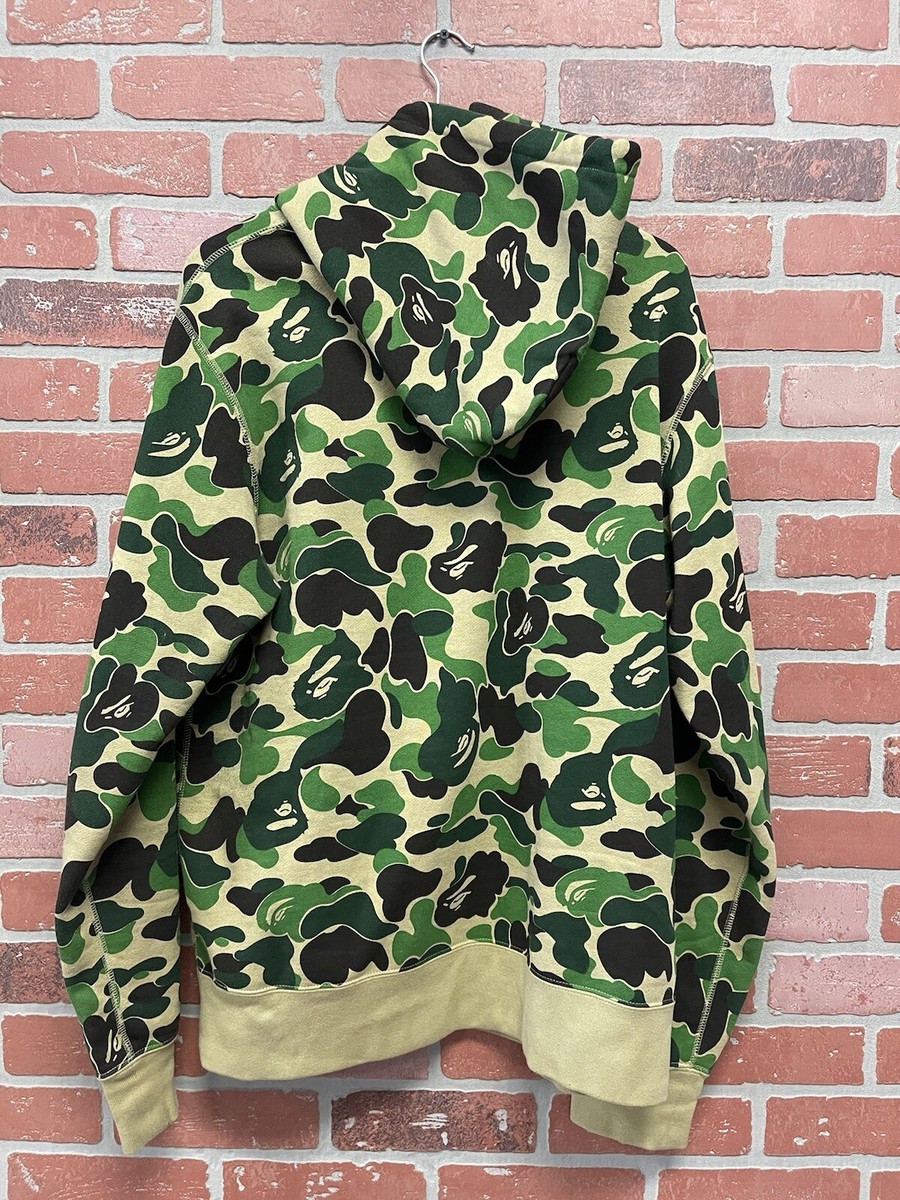 Size XL - Bape Big ABC Camo Ape Head Pullover Hoodie Very Clean | eBay