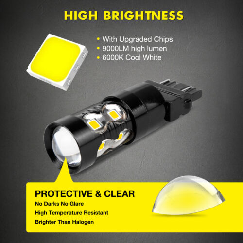For Ford F250 F350 F450 F550 Super Duty 2005-2018 LED Headlight Fog Turn Bulbs - Picture 22 of 23