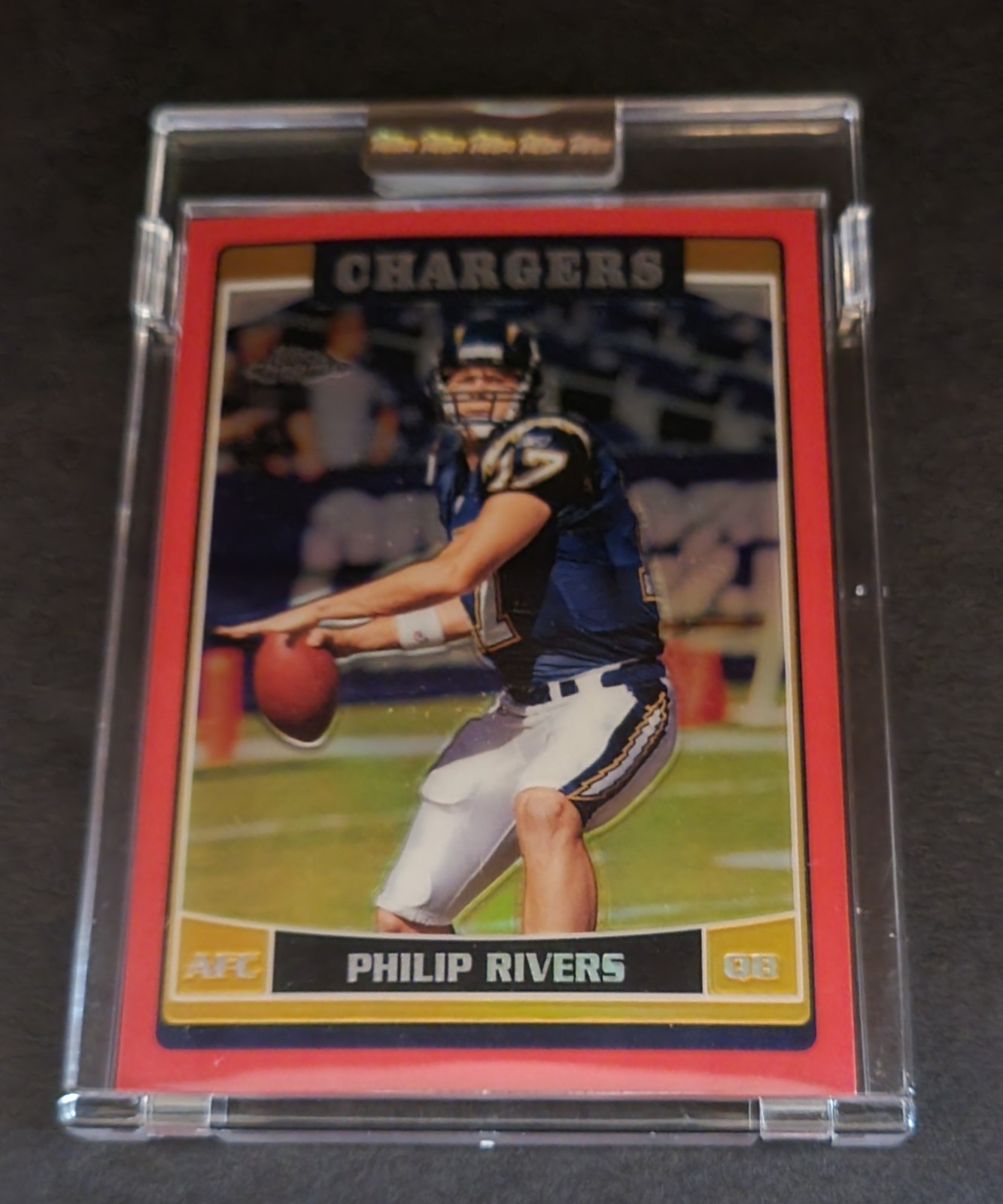 2006 Topps Chrome Red Refractor #99 Philip Rivers #119/259 Chargers Uncirculated