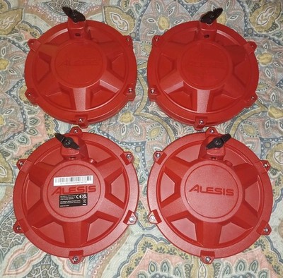 Lot Of 4 Alesis DM7X Mesh Drum Pads / 8 '' / Single Zone