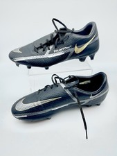 Nike Phantom GT2 Academy DF FG/MG Soccer Cleats Black Gold Size 9