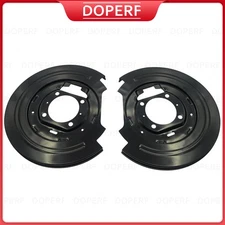 For 1997-2004 Ford F-150 Heritage F-250 Lobo Lincoln 2PCS Rear Brake Dust Shield