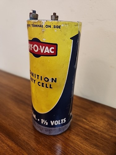 Vintage Ray-O-Vac Ignition Dry Cell Battery No. 6 IGN 1.5 Volts Parts ...