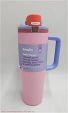 Owala 40oz FreeSip Stainless Steel Tumbler - Kickflip READ DESCRIPTION
