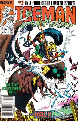Iceman (1st series) #2 (Newsstand) FN; Marvel | J.M. DeMatteis Mike Zeck - w/Bag