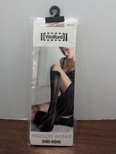 Wolford Madison Avenue Sahara Knee Highs Size Medium 31720