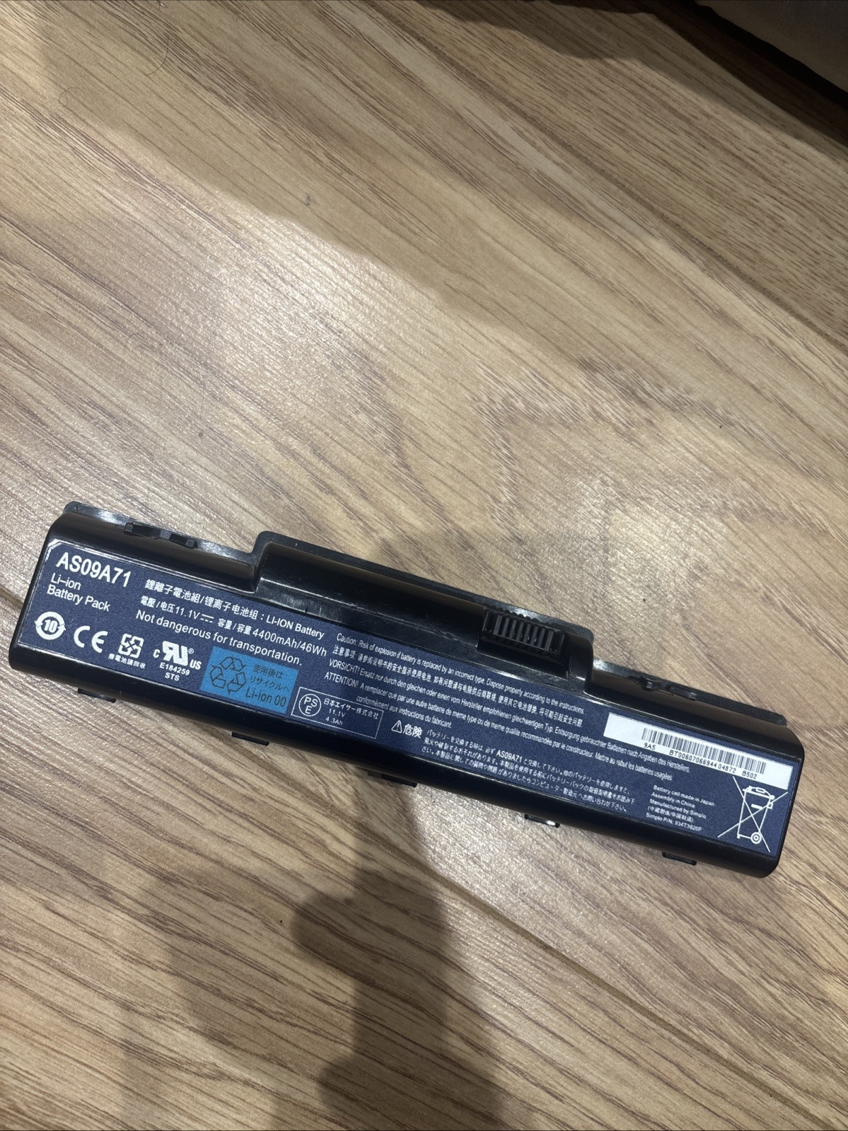 For Packard Bell Battery AS09A51 AS09A31 AS09A41 AS09A61 AS09A71 AS09A73 AS09A75