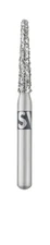 SS White 856-016SC FG Piranha Round End Taper Super Coarse Diamond Burs 25/Pk